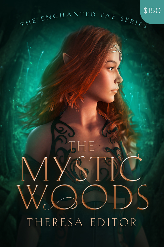 Premade Fantasy Book Cover Design: The Mystic Woods